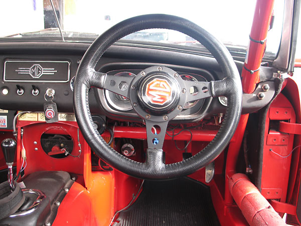 Moto Lita steering wheel.