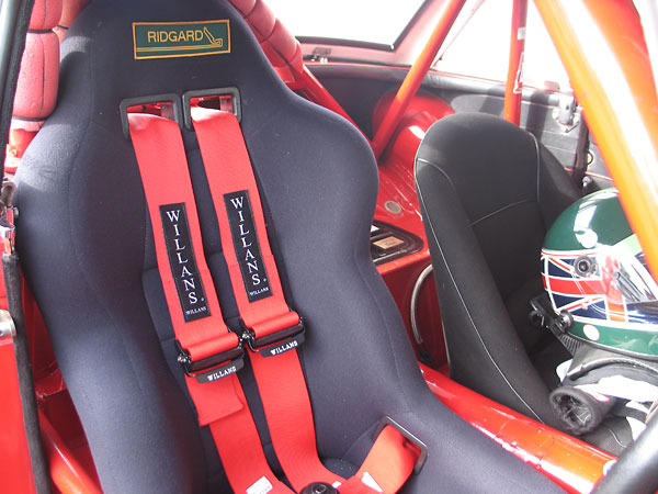 Willans six point Cam Lok harness from Targett MotorSport.