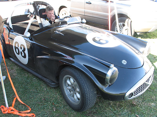 The Daimler SP250 was one of the first British street cars to come with an all-fiberglass body.