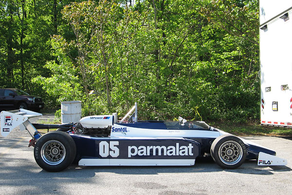 In 1982, Nelson Piquet and Riccardo Patrese drove 1.5L turbocharged BMW powered Brabham BT50 racecars.