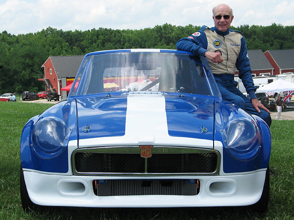 Keith Burnett's MGB GT V8 Race Car, Number 151