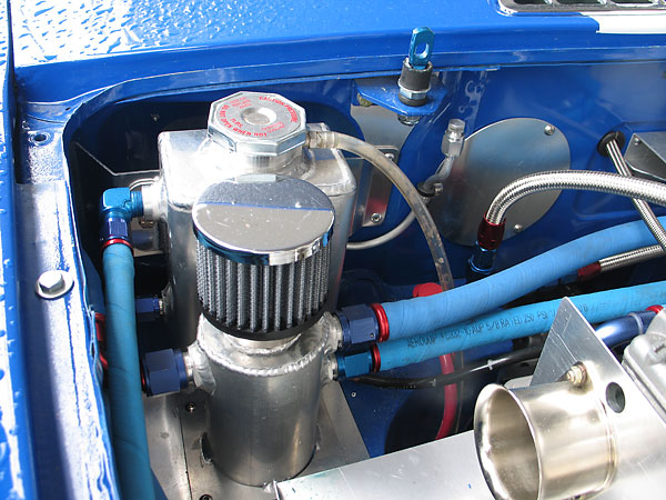 Canton coolant header tank with 7psi cap.