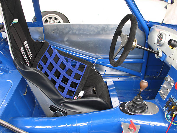 Kirkey aluminum racing seat (model 41700) weighs 12.45#.