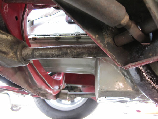 MGC front suspension torsion bars: 9/16, 3/4, 7/8 and 1 inch.