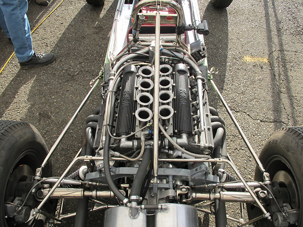 BRM B56 1.5L V8 engine, introduced in October 1961.