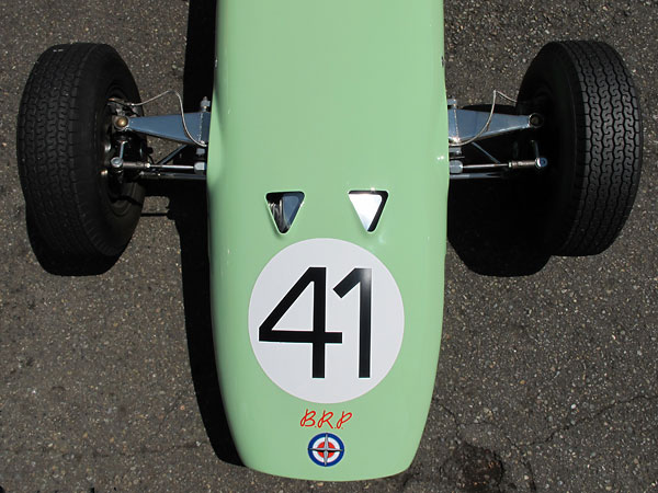 Dunlop was the dominant supplier of Formula One tires ithrough this car's era.