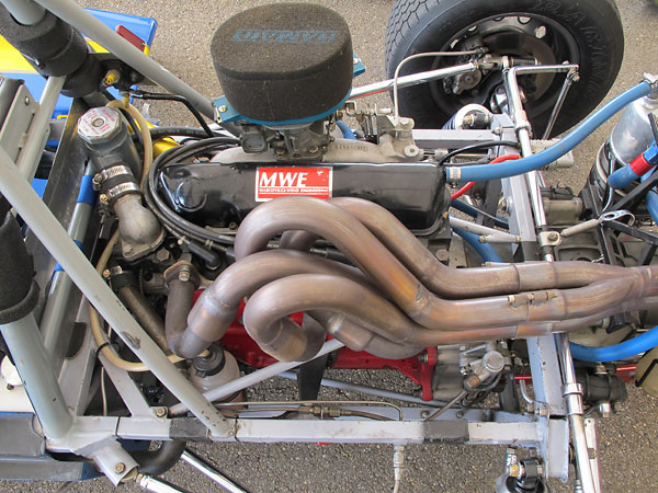 Ford Kent 1600cc with dry sump, rebuilt by Marcovicci-Wenz Engineering (MWE).