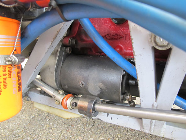 Lucas starter motor.