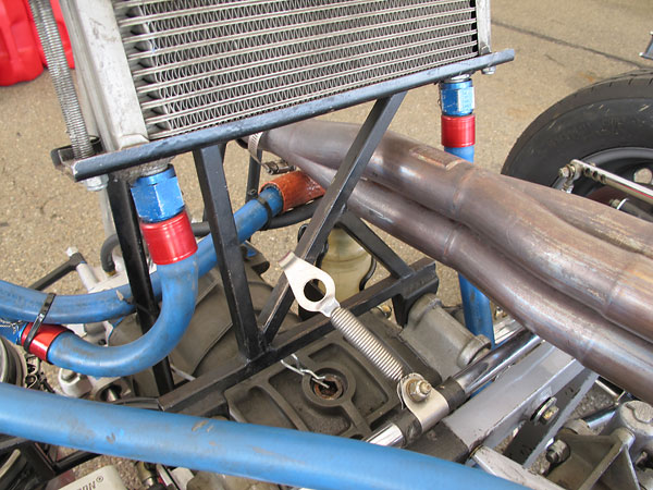 13-row oil cooler.