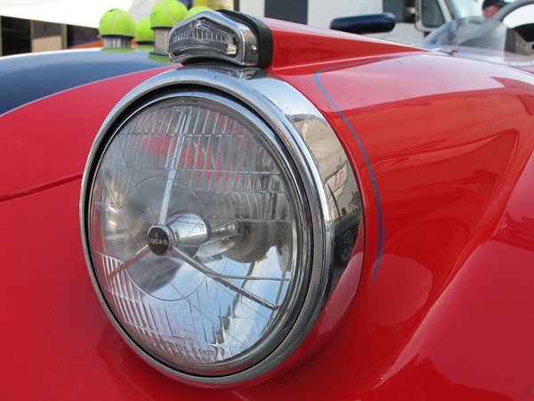 Lucas tripod headlamps.