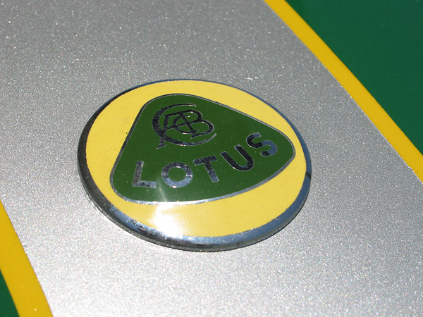 Lotus emblem.