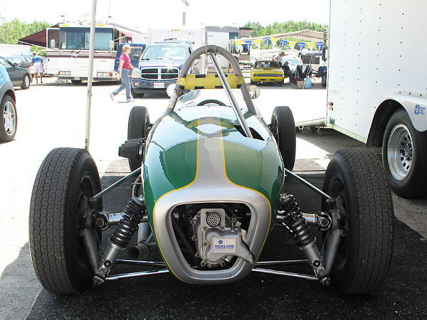 rear view, Lotus 18 Junior