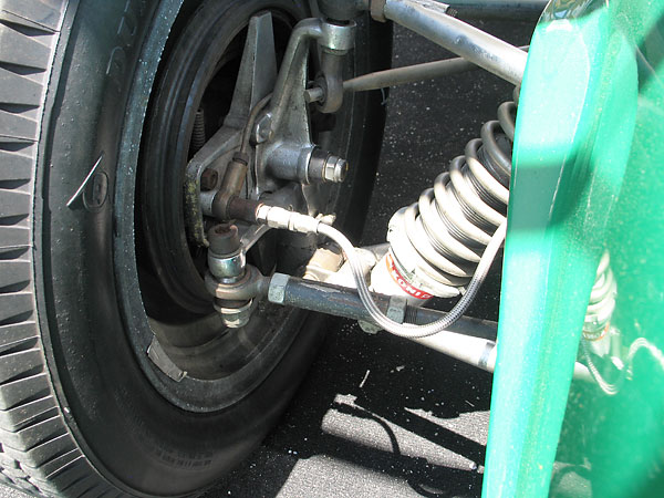 Steering links originally had conventional tie rod ends.