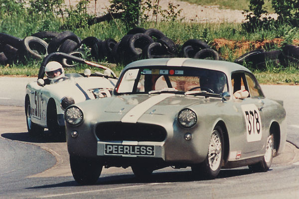 Mark Rosenberg's 1959 Peerless GT Race Car Number 378