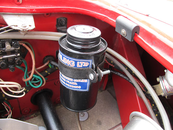 Girling brake fluid reservoir.