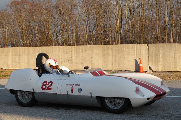 Michael Oritt at Vintage Racer Group's 2010 Turkey Bowl, Summit Point Motorsports Park.