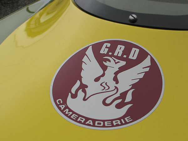 G.R.D. Cameraderie phoenix logo.