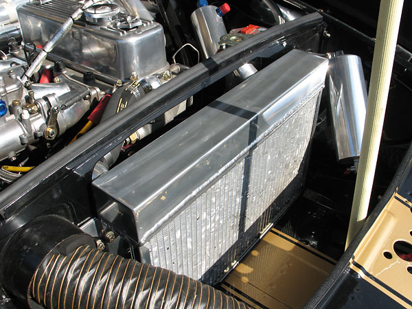 Ron Davis aluminum radiator.