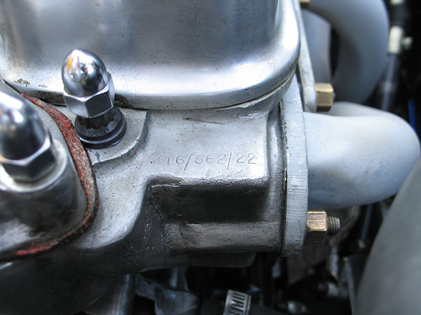 HRG-Derrington 7-port crossflow aluminum cylinder head, serial number 416/562/22.