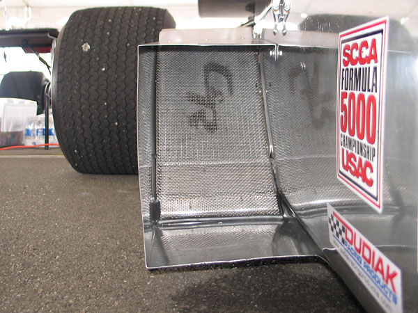 Dual sidepod mounted C&R aluminum radiators, plumbed in series.