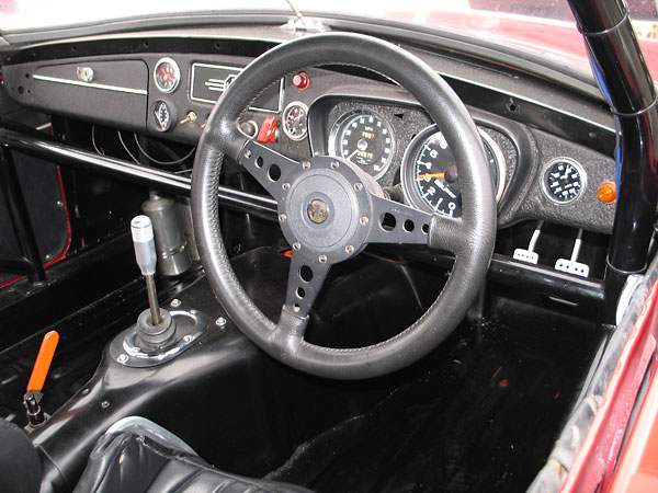 Moto-Lita steering wheel.