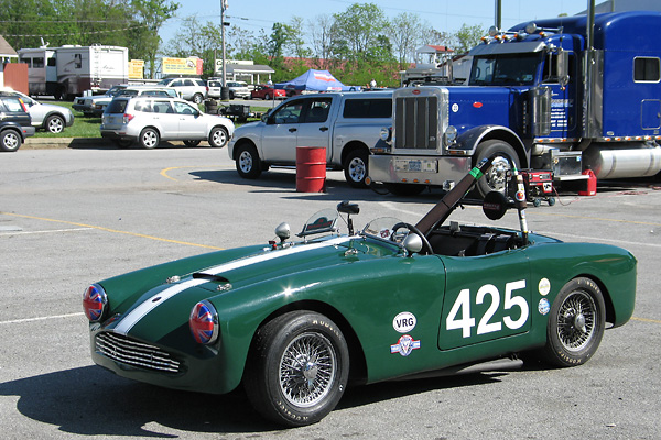 Paul Bova's Turner at the 2010 Jefferson 500, Summit Point West Virginia