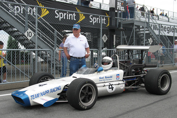 Paul Dudiak's McKee Mk12c Formula 5000 Racecar, Number 4