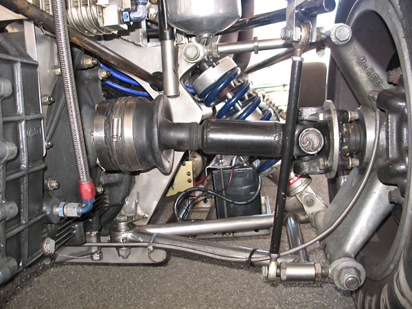 The Dana (Rzeppa) CV joints on the halfshaft are original to the car.