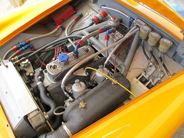Engines run better and make more power from cooler air.