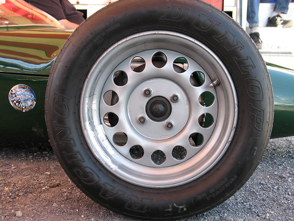 Weller Wheels 13x5.5 steel disc wheels (~12.6# each).