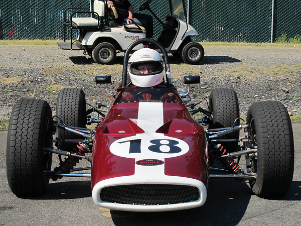 Steve Guy at SOVREN's Pacific Northest Historics in July 2011.