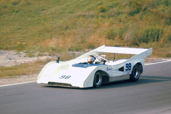 Charles Nearburg drives the McLaren M8F at Mosport WSR race, 1976