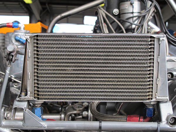 19-row transaxle oil cooler.