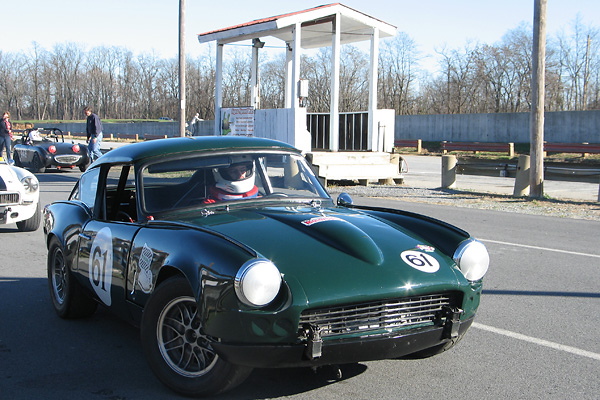 Scott Janzen's 1968 Triumph GT6 Race Car, Number 61