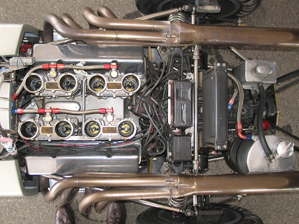 Chevrolet small-block V8 engine, built to five liter displacement.