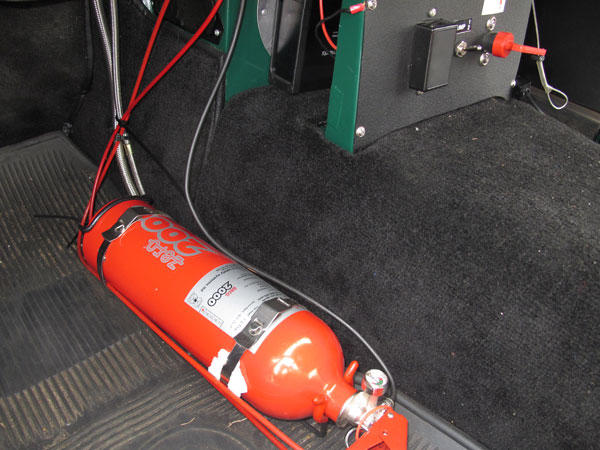 Zero 2000 ozone friendly, plumbed fire suppression system.