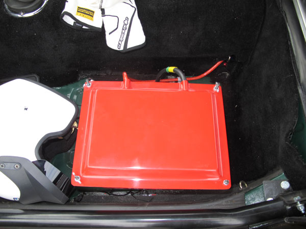 Battery box.