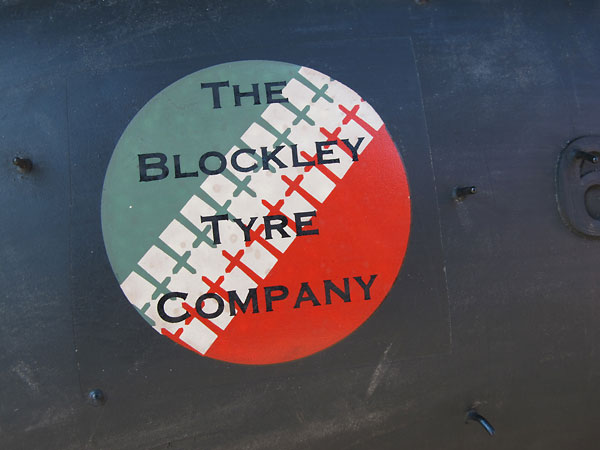 Blockley Tyre Company logo.