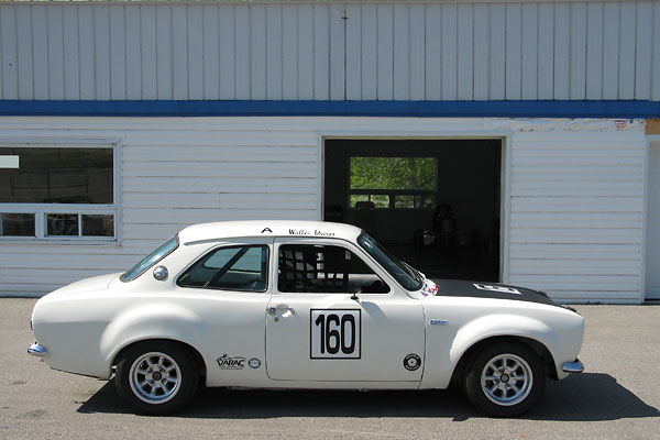 Walter Davies' 1971 Ford Escort RS1600 Racecar, Number 160