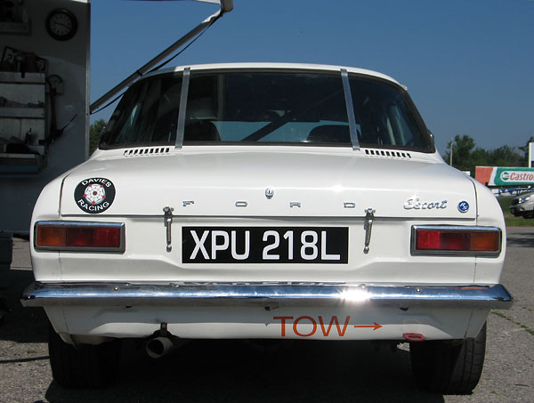 Ford Escort Mk1 Coke bottle styling and a dog bone grille