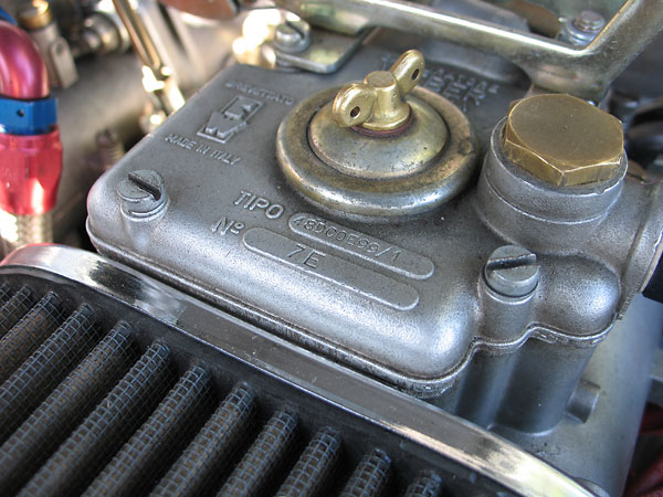 Weber carburetor Tipo 48DCOE99.