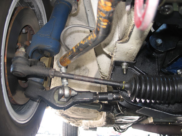 As originally designed by Ford, the front anti-sway bar served double-duty...