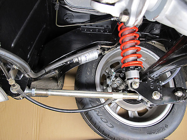 Lightest known uprated axle for an MGB.
