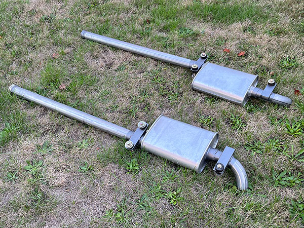 Thrush Turbe Mufflers.